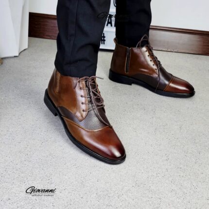 ENZO Demi boot maro ref 115